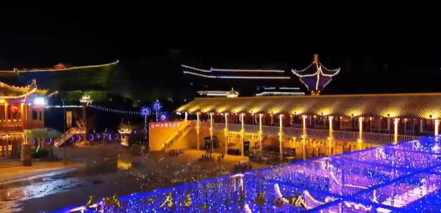 【網(wǎng)絡(luò)中國節(jié)·元宵】慶陽夜景丨慶城，一座活著的千年古城